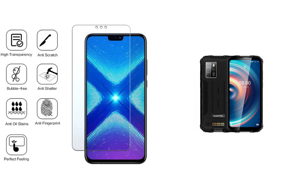 Захисне скло NeoGlass для Oukitel WP10 – надпрозоре та стійке Київ - фото 4
