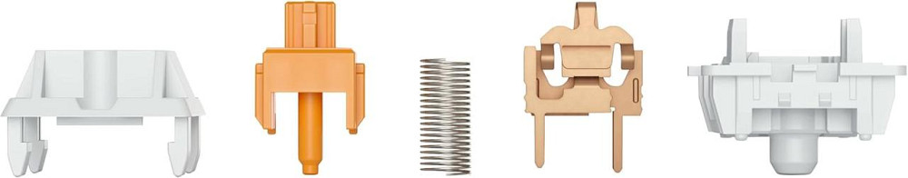 Механические тактильные переключатели Glorious Panda 36 шт 49g 3‑pin для GMMK и Numpad с заводской смазкой Киев - изображение 9