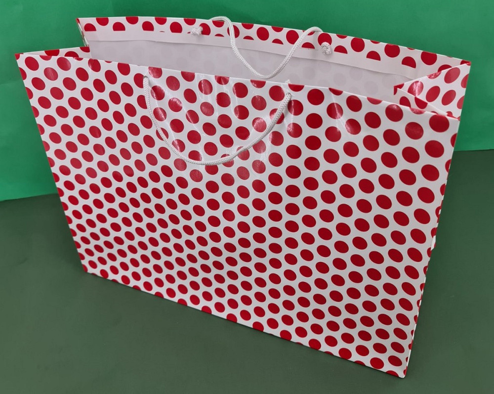 Бумажный пакет горизонтальный гигант 46*33*15 (артGG-011) (12 шт) Харьков - изображение 1