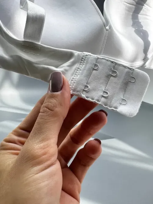 Бюстгальтер Balaloum без кісточок з пушапом білий Balaloum 9442 85C Київ - фото 6