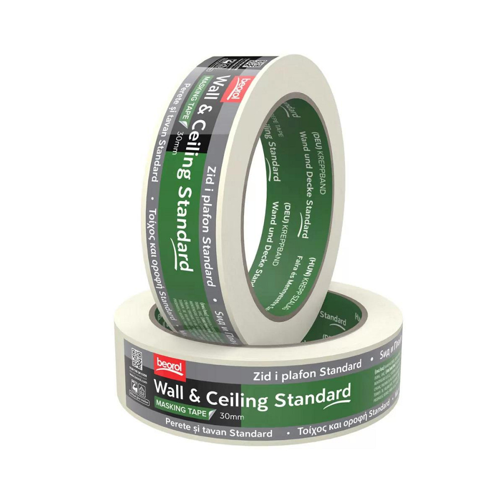 Малярна стрічка BEOROL Wall Ceiling стандарт  30 мм*50 м Киев - изображение 1