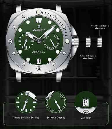 Poedagar Select Silver Metal, 2 ремінці Київ