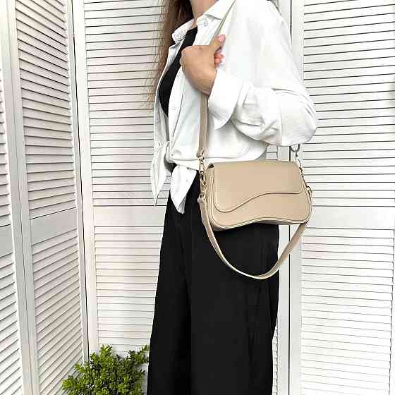 Жіноча сумка маленька через плече. Жіноча класична сумочка клатч. 01-41 Київ