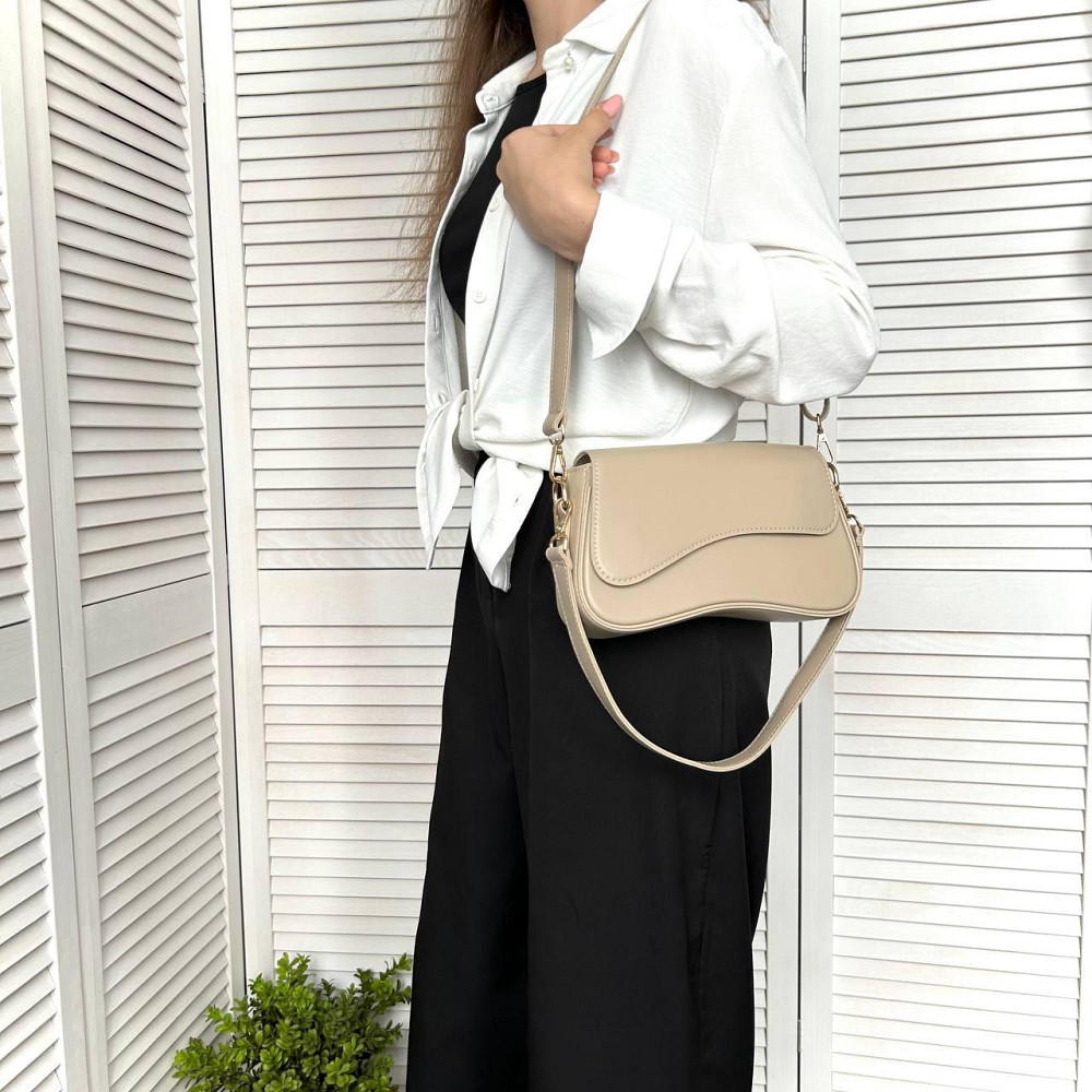 Жіноча сумка маленька через плече. Жіноча класична сумочка клатч. 01-41 Київ - фото 3