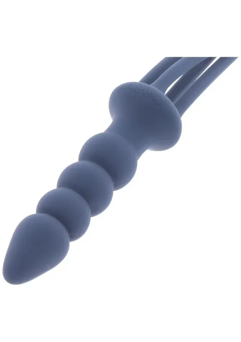Кнут с держателем в виде анальной пробки Taboom Silicone Supreme, синий Sex Aura Киев - изображение 7