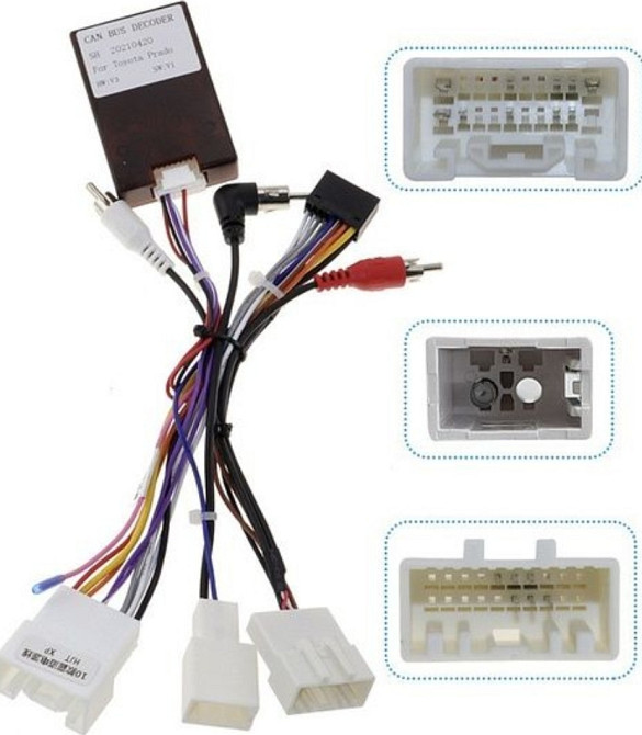 Магнитола 4/64 8 ядер 4G android Toyota Prado Прадо 100, 120, 150,200. Харьков - изображение 1