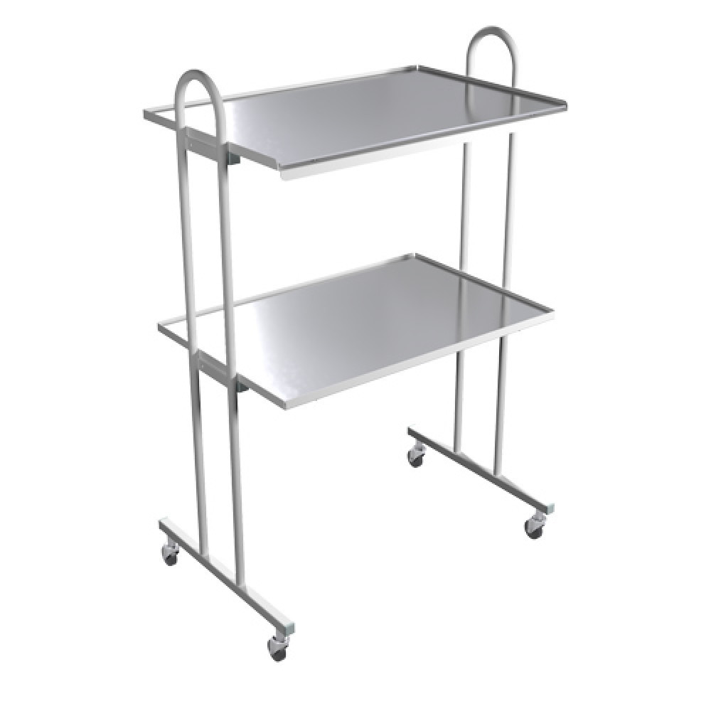 Столики инструментальные СІ-3 (нерж.сталь/нерж.сталь) Днепр - изображение 2