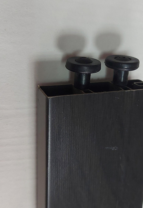 Дверь гармошка глуха  Vinci Decor MELODY Єспрессо 820х2030х6мм Дніпро - фото 3