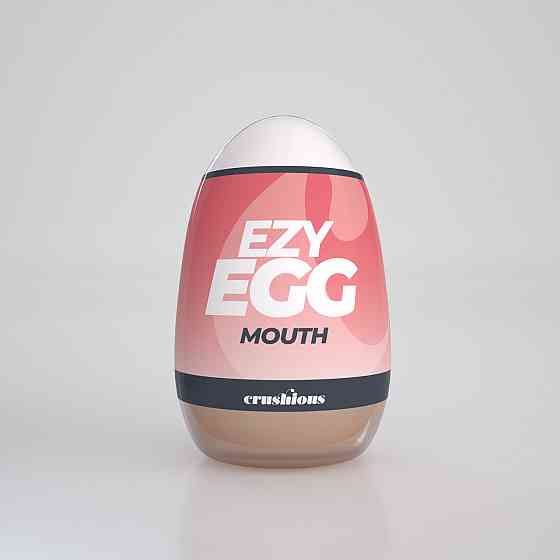 Мастурбатор-яйцо, рот CRUSHIOUS EZY EGG THE Mouth, реалистичный Sex Aura Киев