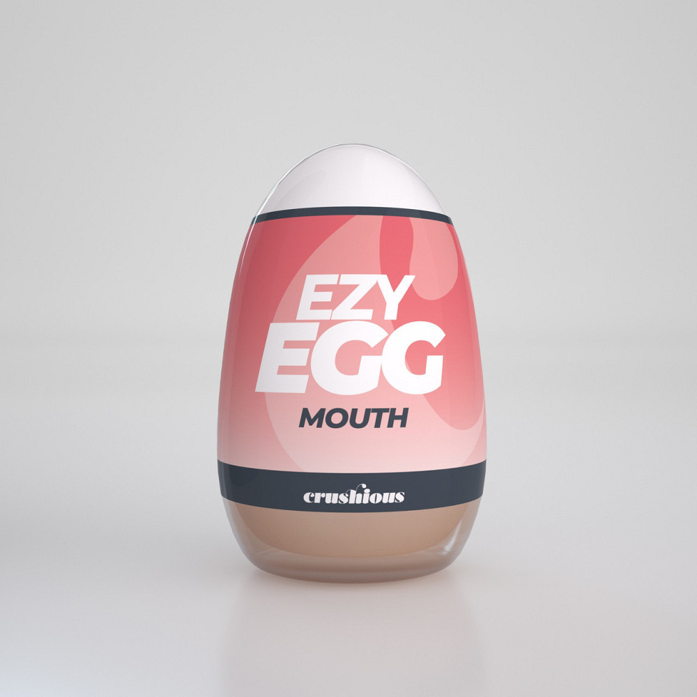 Мастурбатор-яйцо, рот CRUSHIOUS EZY EGG THE Mouth, реалистичный Sex Aura Киев - изображение 2