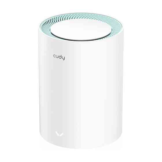 Маршрутизатор дводіапазонний гігабітний Cudy M1300 WiFi Mesh-система WiFi 5 (1-Pack) AC1200 Вінниця