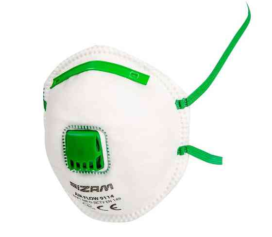 Sizam респіратор одноразовий з клапаном видиху Air Flow 9114 FFP1, арт. 35075 Рівне
