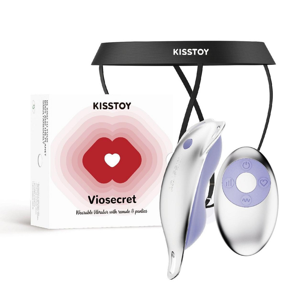 Вібратор у трусики KISSTOY Viosecret, пояс для фіксації та пульт ДК у комплекті Sex Aura Київ - фото 5