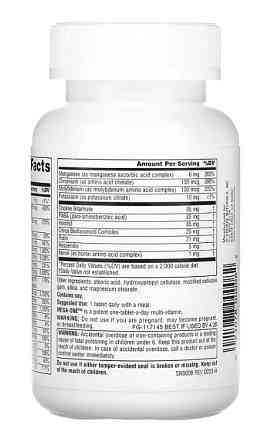 Комплекс Вітамінів та Мінералів (Mega-One) 60 таблеток Київ