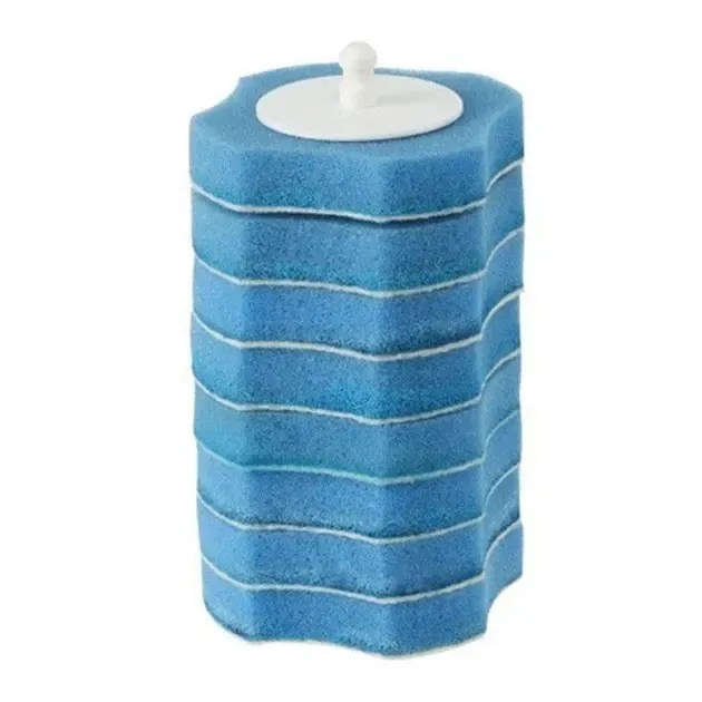 Универсальная щетка для уборки ванной со сменными насадками MTS clip type removable toilet brush Коломия - фото 5