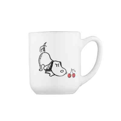 Чашка Ardesto Dog, 380мл, кераміка, біло-сірий (AR3057) Вінниця