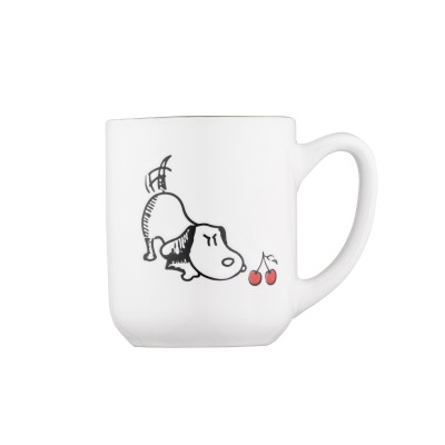 Чашка Ardesto Dog, 380мл, кераміка, біло-сірий (AR3057) Вінниця - фото 2