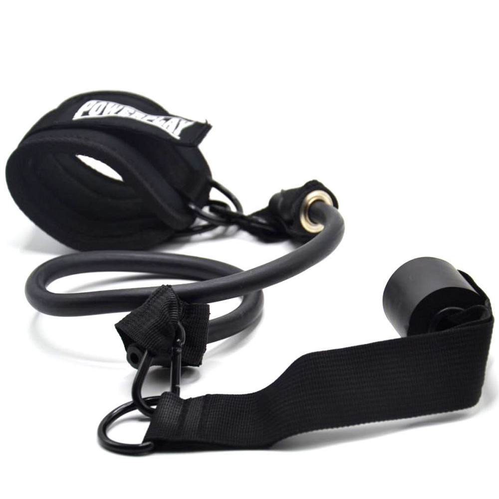 Манжета для тяги PowerPlay 4334 Ankle Strap Чорна Каменское - изображение 7