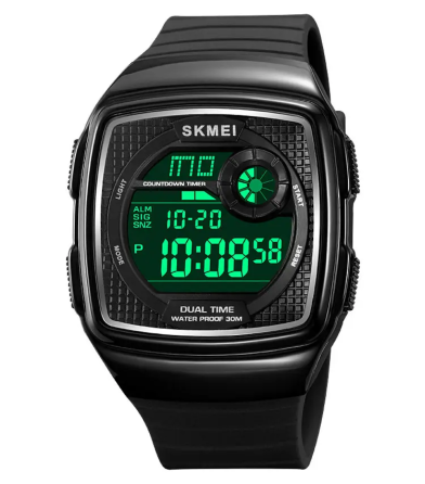 Часы мужские наручные спортивные Skmei 2208 (Черный с черным) Винница