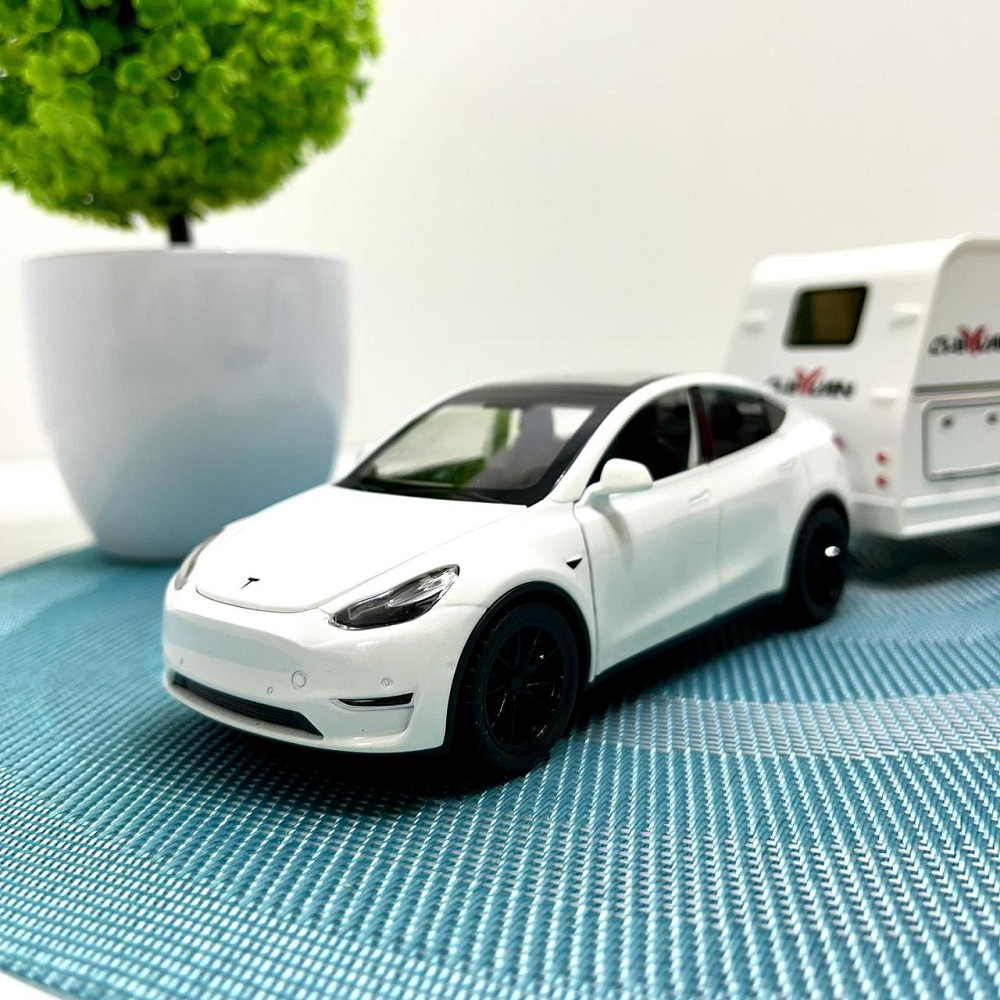 Машина з трейлером масштаб 1:32 інерція звук світло Білий (B21045) Чернігів - фото 8