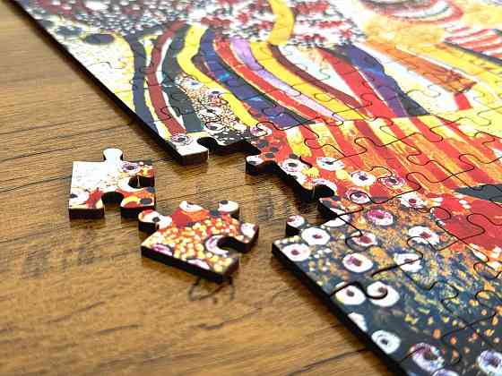 Пазл дерев'яний UkrainianPuzzles А ми ту ж червону калину, та піднімемо. Портрет Алли Гірський ( 11442 ) Харьков