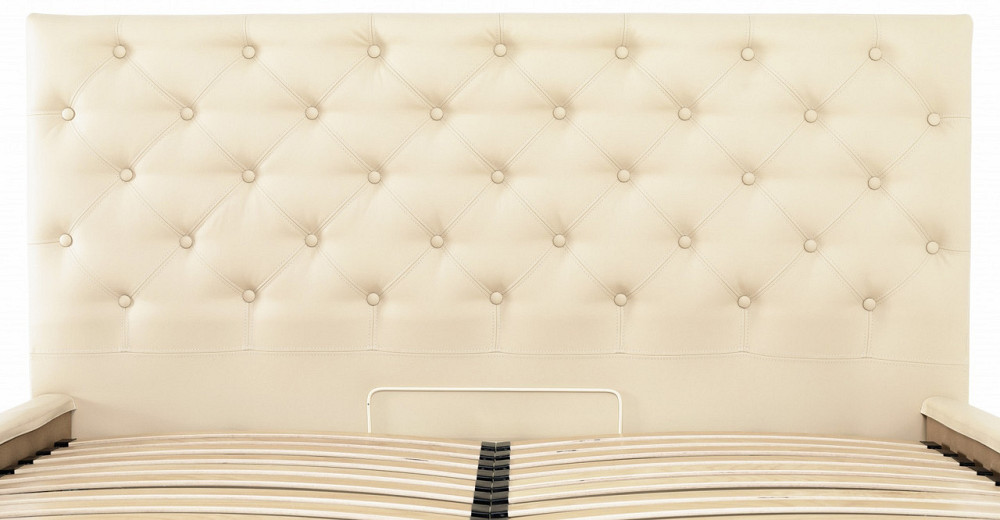 Кровать Coventry VIP 120 х 200 см Fly 2207 С дополнительной металлической цельносварной рамой Бежевый Днепр - изображение 10