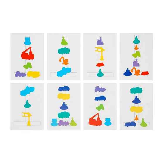 Деревянная развивающая игра на липучке 