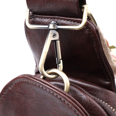 Сумка Vintage Из экокожи Коричневая (22794) Винница - изображение 10