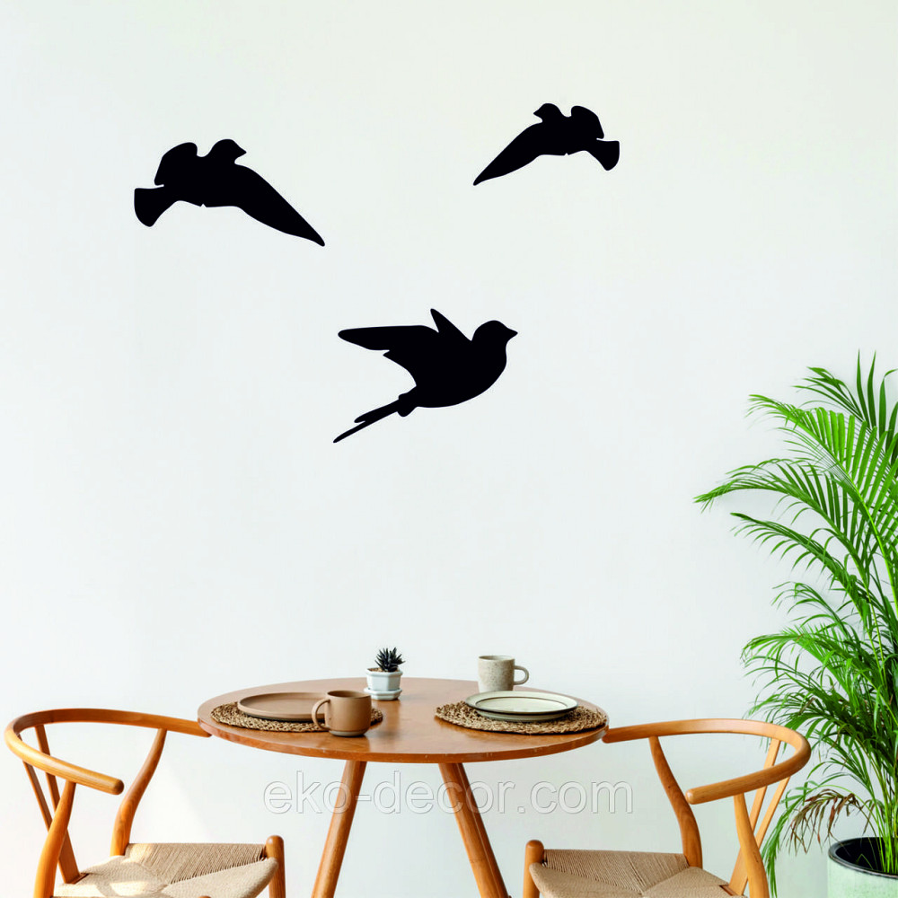 Декоративное настенное Панно «Птичка» Декор на стену(цена за 1шт) Киев - изображение 3