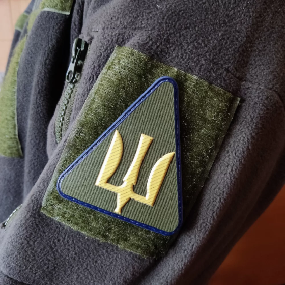 Патч / шеврон Повітряні сили ЗСУ олива Запоріжжя