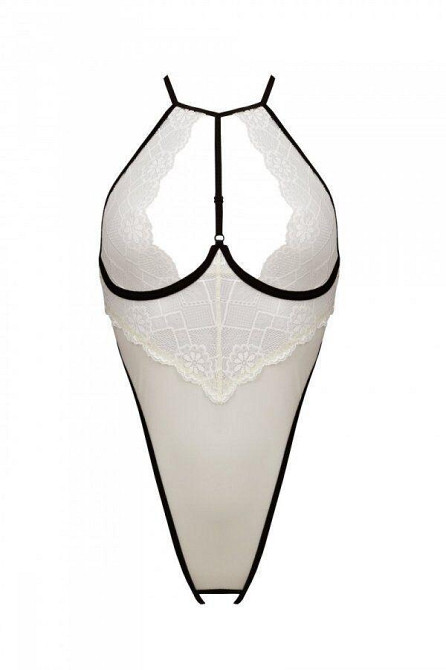 Боді з доступом Passion CHIKA BODY XXL/XXXL, cream Sex Aura Київ - фото 3