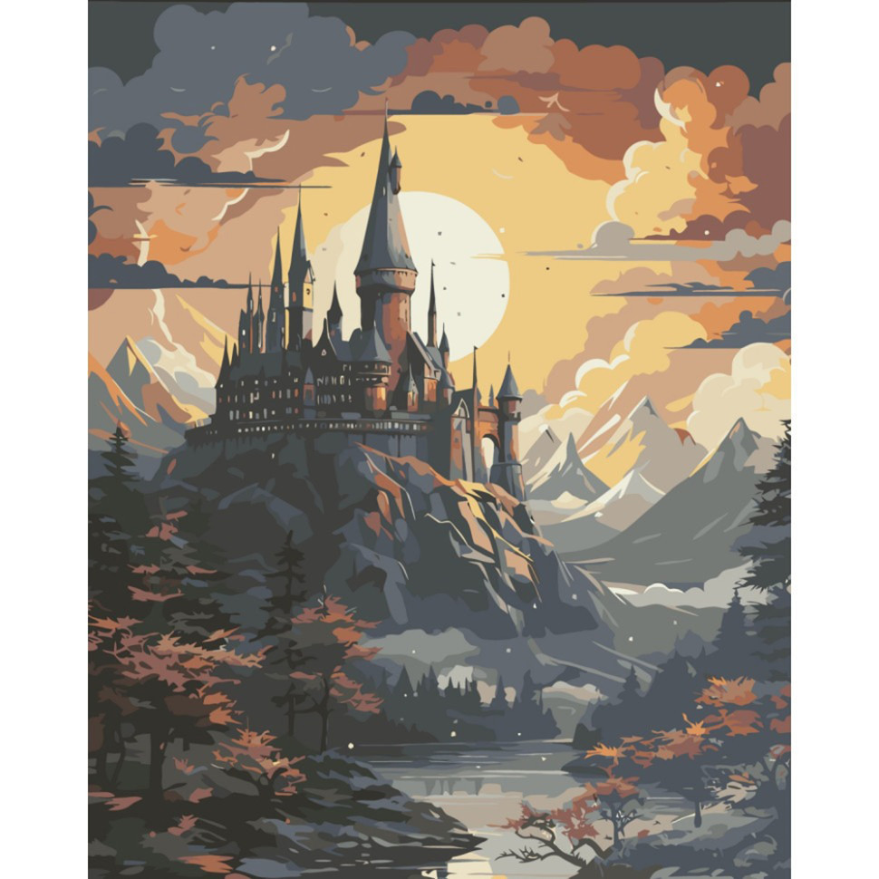 Картина за номерами "Школа чарів і чаклунства" 11074-AC 40х50 см Вінниця - фото 1