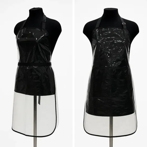 Фартух Teysha прозорий силіконовий (ПВХ) Київ