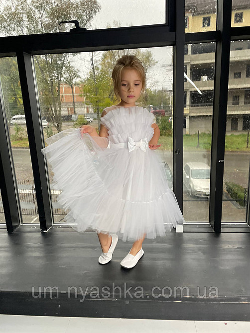 Платье Снежинка нарядное белое платье Кривой Рог - изображение 3