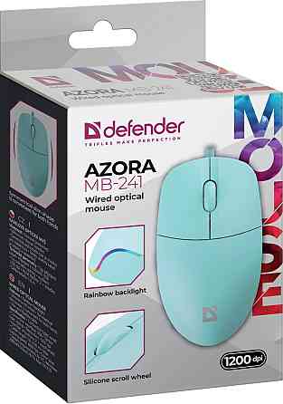 Миша Defender Azora MB-241 Blue (52243) (7130230) Київ