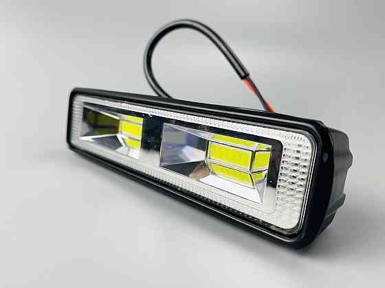 Фара LED прямокутна (chip COB) 48W 6000K (2 діода) (15см х 4см х 4см) алюміній Мукачево