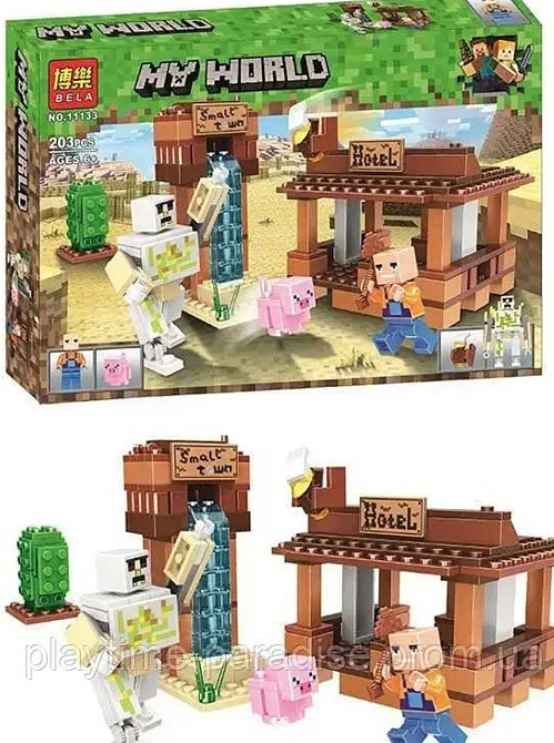 Конструктор Bela Minecraft 