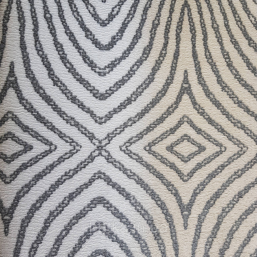 Шпалери метрові вінілові на флізелін 24 Carati Cristiana Masi абстракція смуги чорні хвилі на піщаному 3д Київ - фото 3