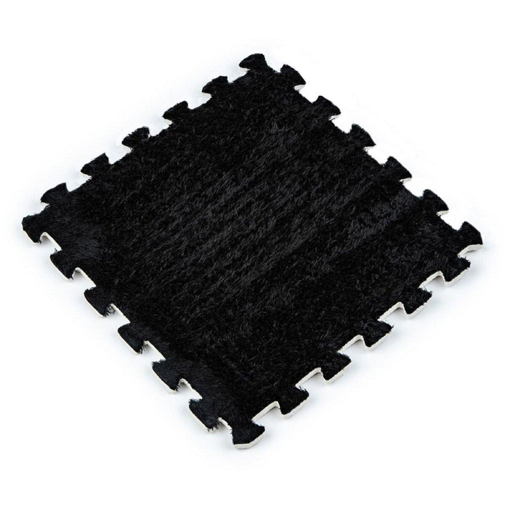 Пол-пазл плюшевый 30х30х1см Чёрный (D) SW-00002078 Киев - изображение 1