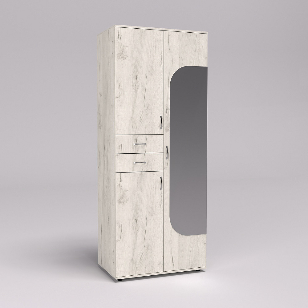 Передпокій ГКШ-2, Дуб Крафт Білий, 840/520/2100 Львів - фото 2