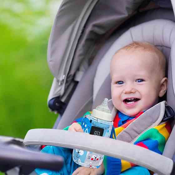 Підігрівач для пляшечок 3 режими, до +60°, від USB / Термос для пляшечок / Нагрівач для пляшок Київ