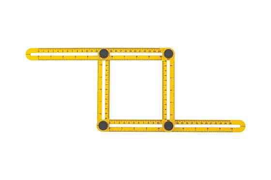 Шаблометр MASTERTOOL 250х120 мм пластиковый 30-3525 Ровно