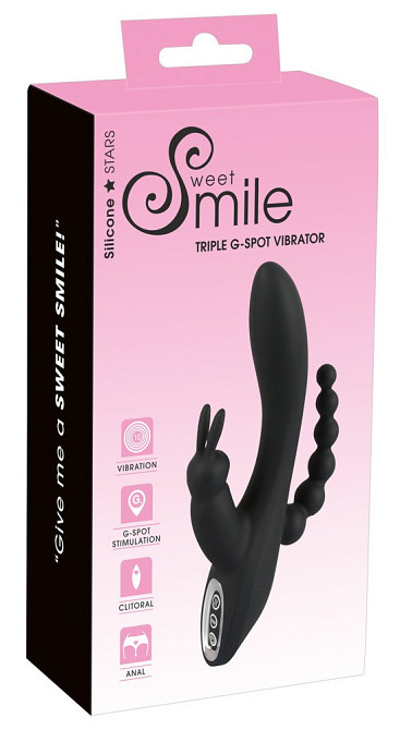 Вибратор - Sweet Smile Triple G-Spot Vibrator Sex Aura Киев - изображение 1