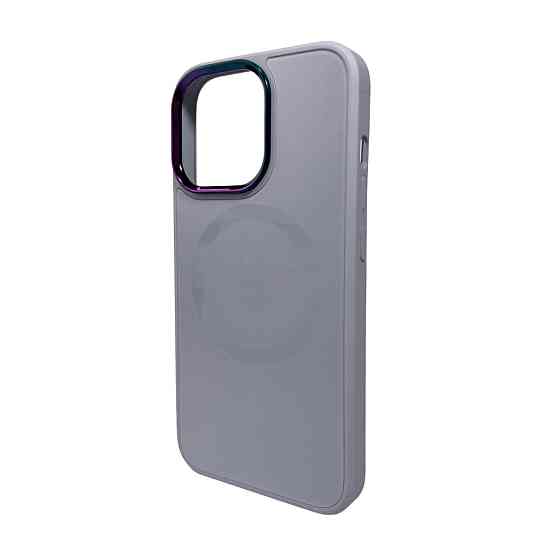 Чохол для смартфона AG Glass Sapphire MagSafe Logo for Apple iPhone 15 Grey Київ