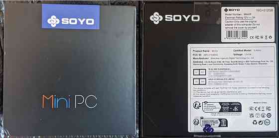 Міні ПК Soyo M4 Air N95 16GB/512GB Window 11. Харків