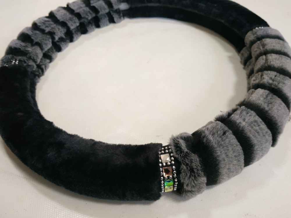 Обплетення VLOD-F95 BK/GY М чорн/сір /БО хутряна Вінниця - фото 1