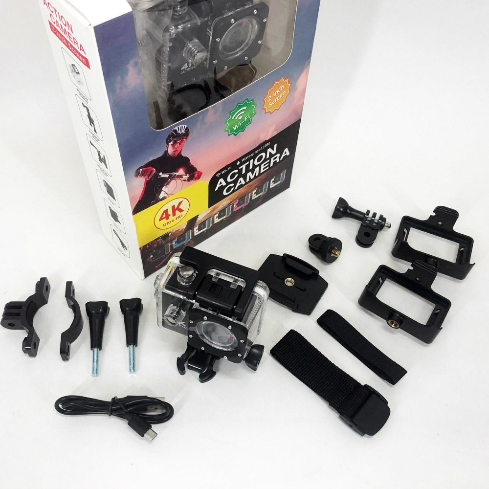 Камера гоу про DVR Sport S2 Wi-Fi/SD, Спортивная камера, Поворотная боди камера на шлем DP-16 Львов - изображение 18