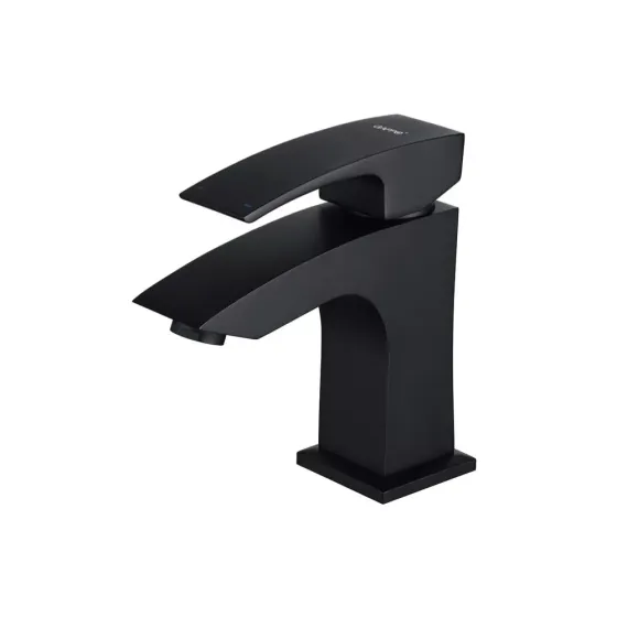 Змішувач для умивальника GAPPO G1007-66, чорний Київ