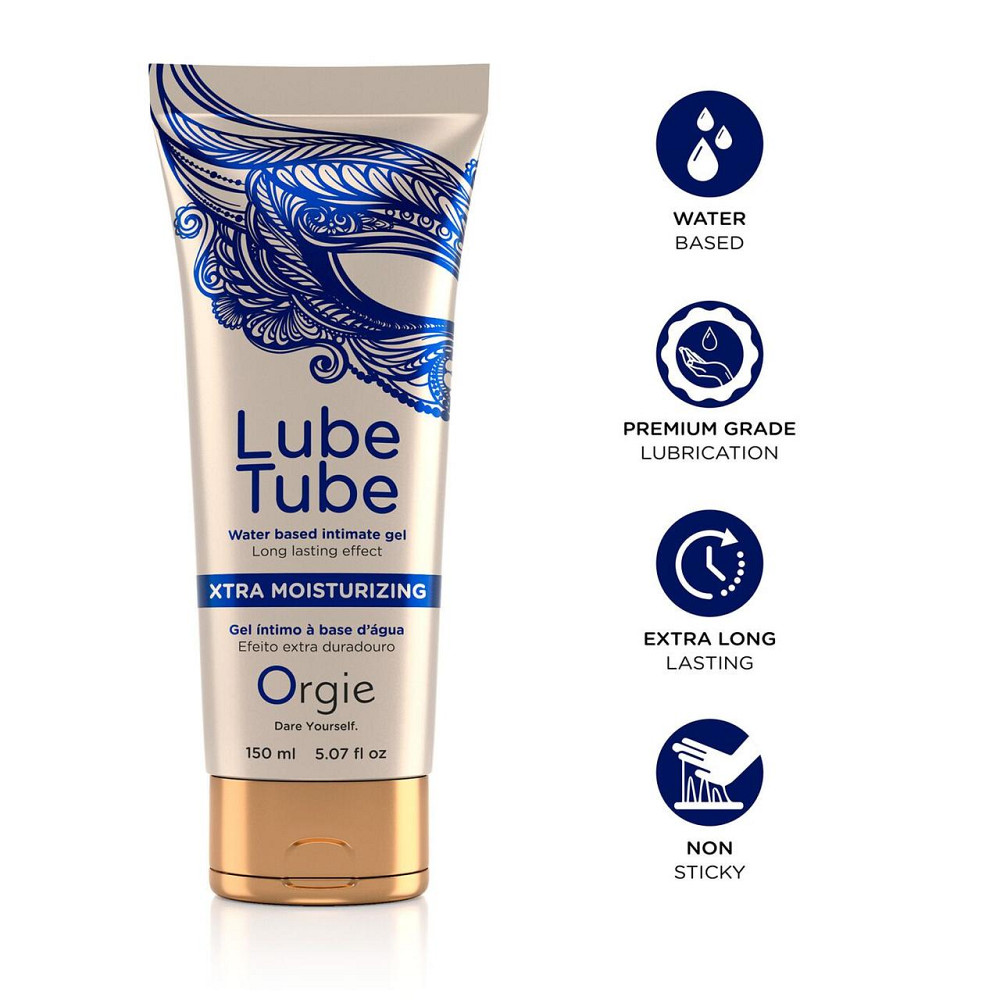 Лубрикант на водной основе Orgie Lube Tube Xtra Moisturizing, 150 мл, интенсивное увлажнение Sex Aura Киев - изображение 3