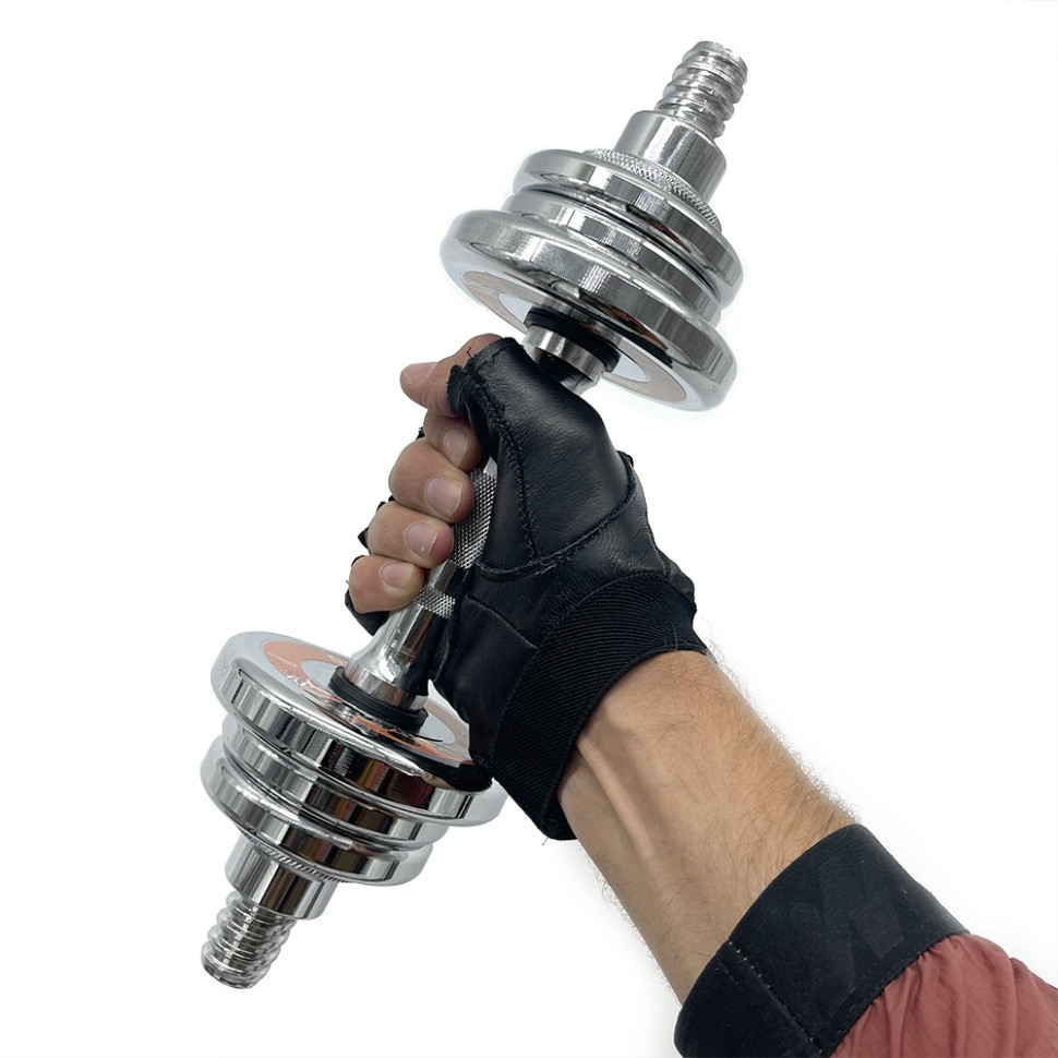 Рукавички для важкої атлетики та фітнесу Gym SP NE-LG-32-L, розмір L Вінниця - фото 5